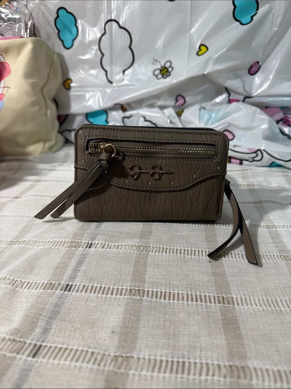Jessica Simpson Jaclyn foldover card wallet